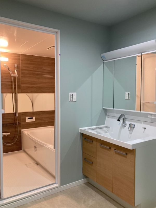 バスルーム リノベーション後